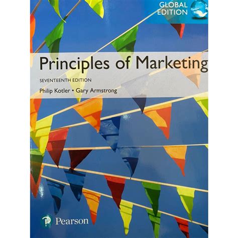 Principles of Marketing 17th Edition .